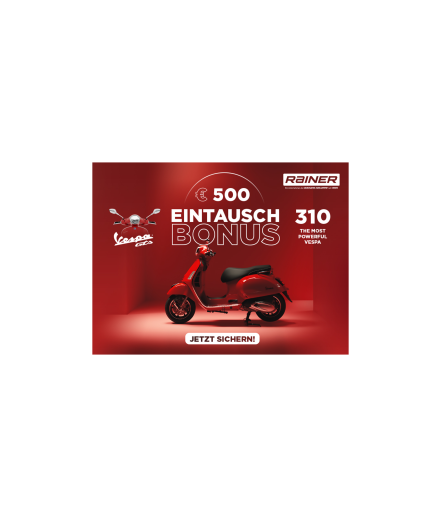 Vespa GTS 310 Eintauschbonus